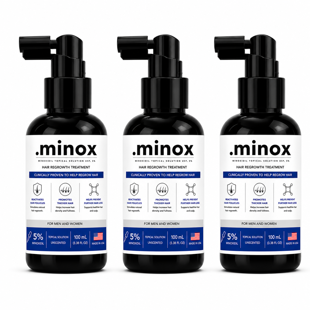 .minox Minoxidil | 3 Meses