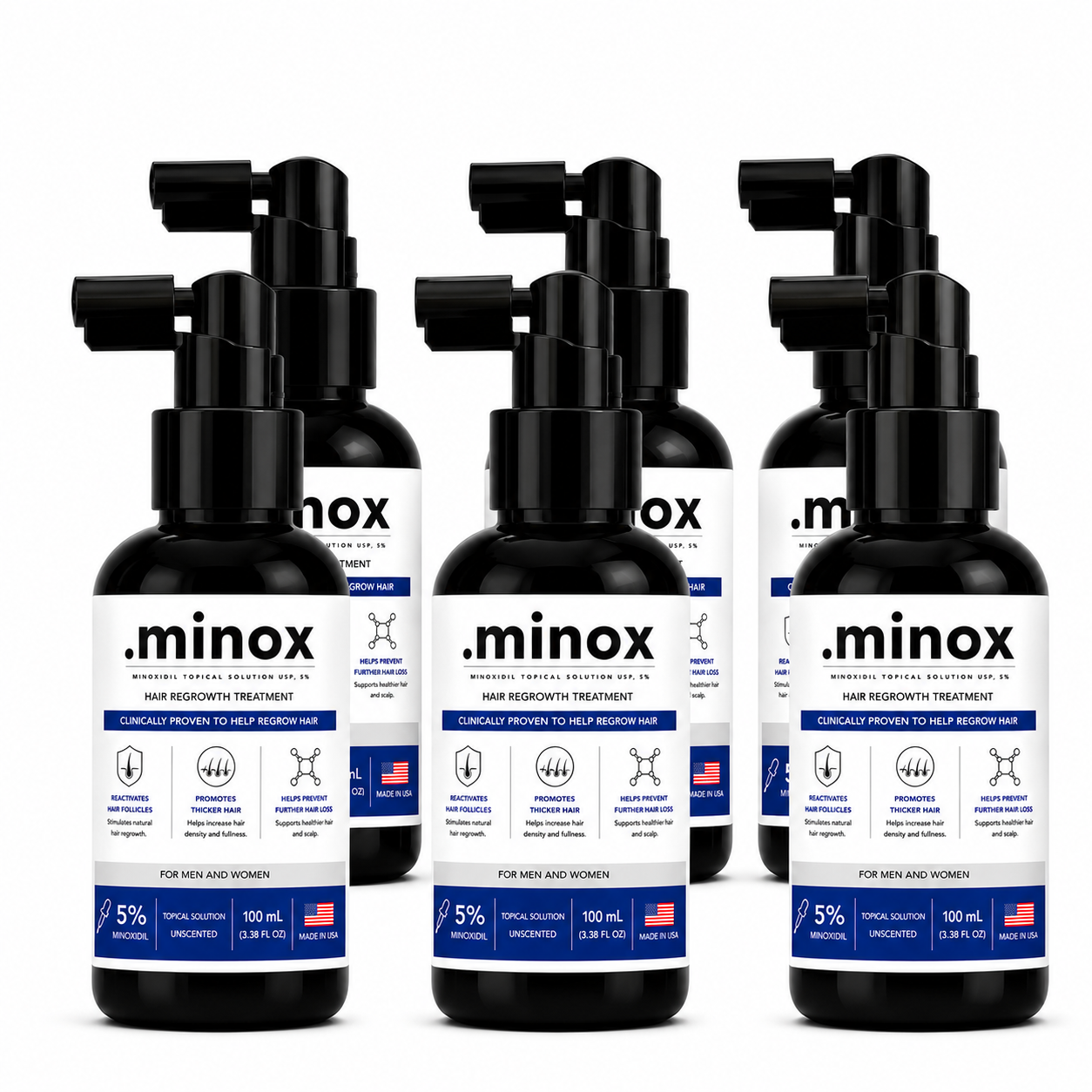 .minox Minoxidil | 6 Meses