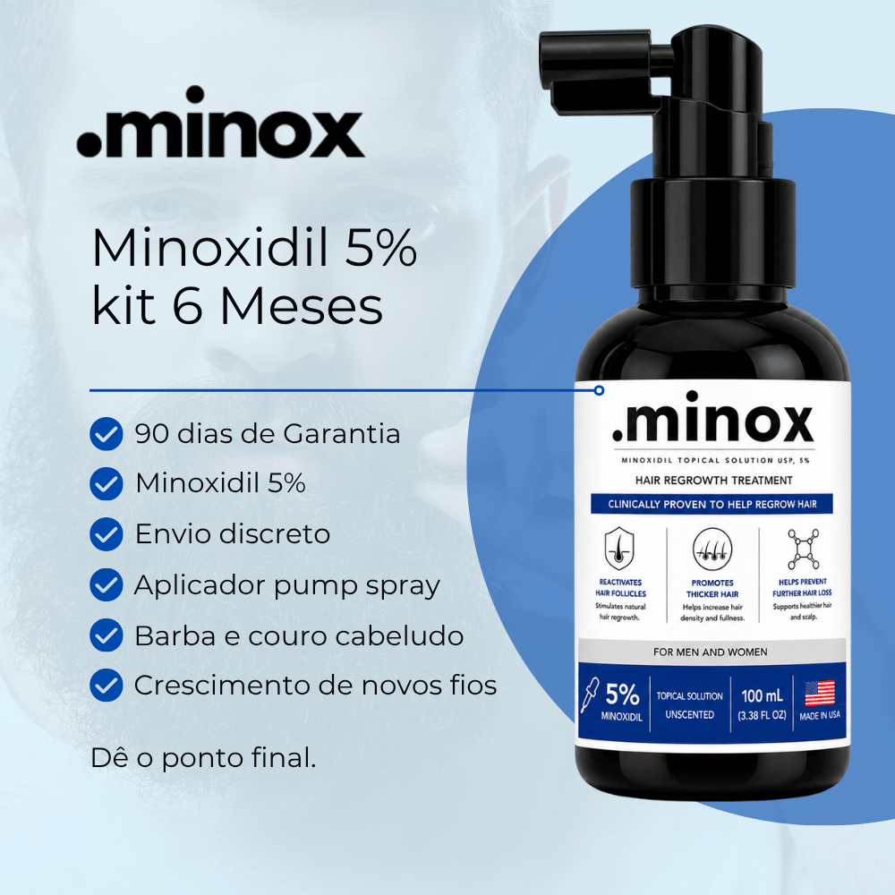 .minox Minoxidil | 6 Meses
