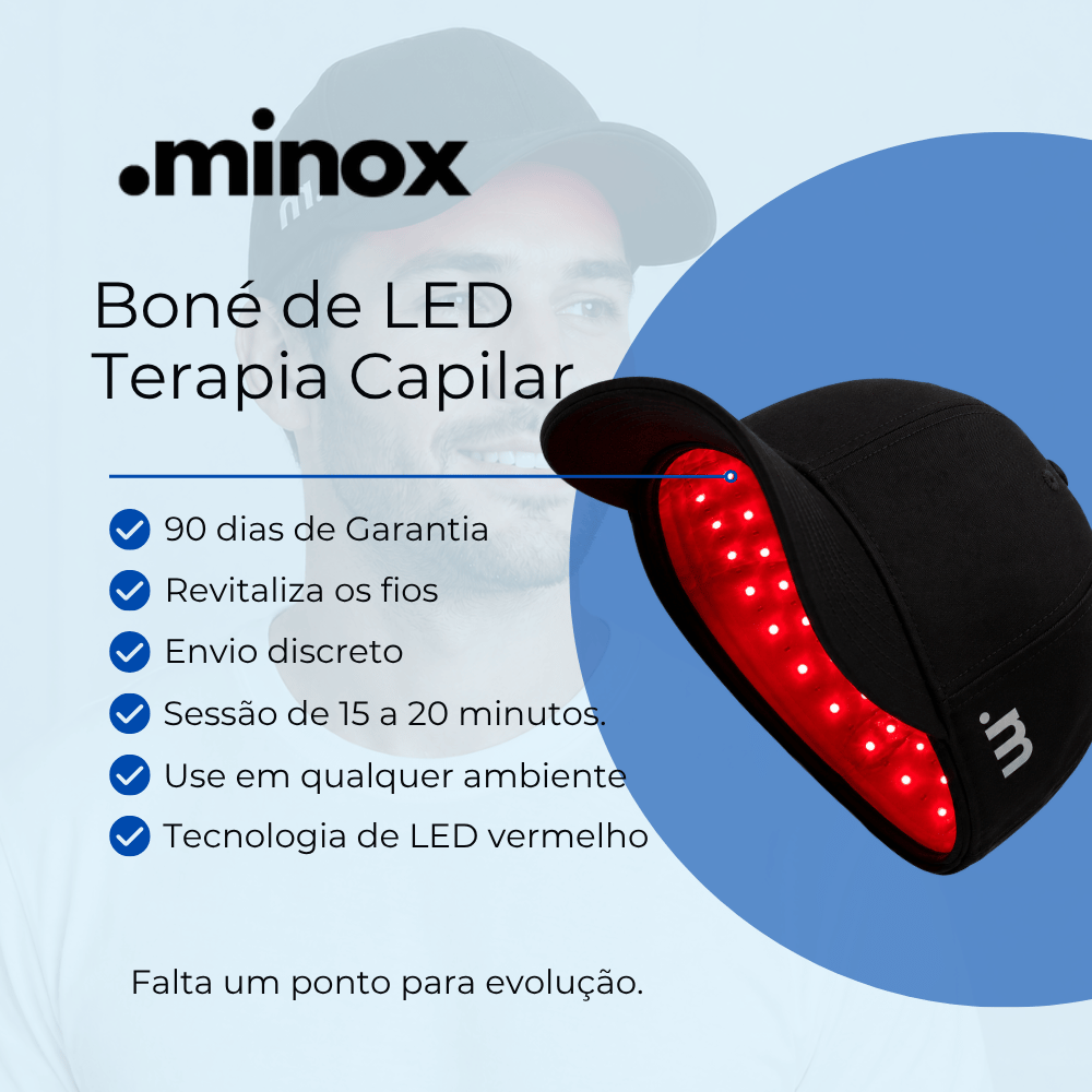 .minolux | Boné de LED